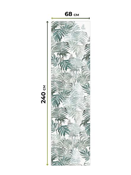 Рулонная штора для кухни для детской Лиритиск - 72 - ширина 68 см - фото 8