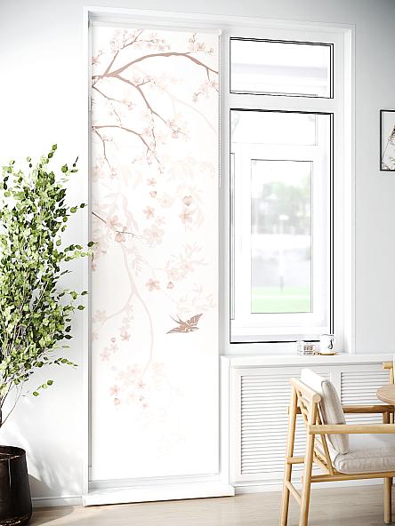 Рулонная штора для кухни для детской Лиритиск - 73 - ширина 68 см - фото 2