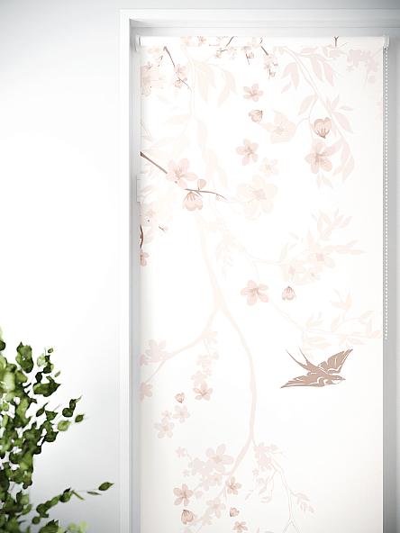 Рулонная штора для кухни для детской Лиритиск - 73 - ширина 68 см - фото 4