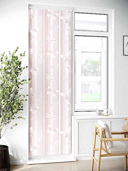 Рулонная штора для кухни для детской Лиритиск - 74 - ширина 68 см - фото 2