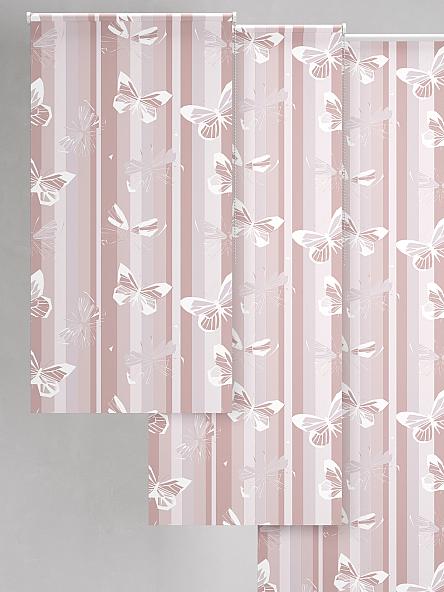 Рулонная штора для кухни для детской Лиритиск - 74 - ширина 68 см - фото 6