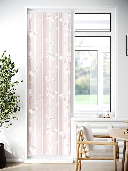 Рулонная штора для кухни для детской Лиритиск - 74 - ширина 68 см - фото 7