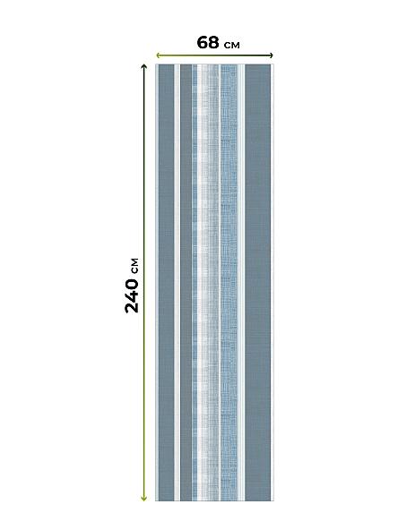 Рулонная штора для кухни для детской Лиритиск - 75 - ширина 68 см - фото 8