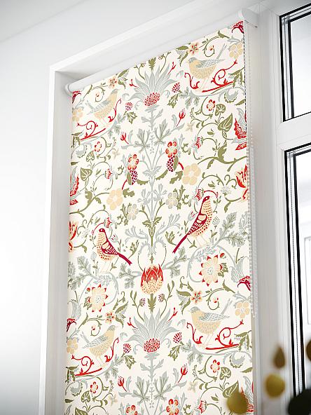 Рулонная штора для кухни для детской Лиритиск - 76 - ширина 68 см - фото 3