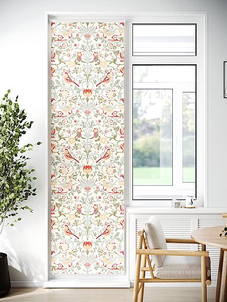 Рулонная штора для кухни для детской Лиритиск - 76 - ширина 68 см - фото 7