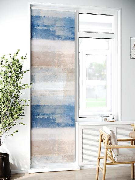 Рулонная штора для кухни для детской Лиритиск - 77 - ширина 68 см - фото 2