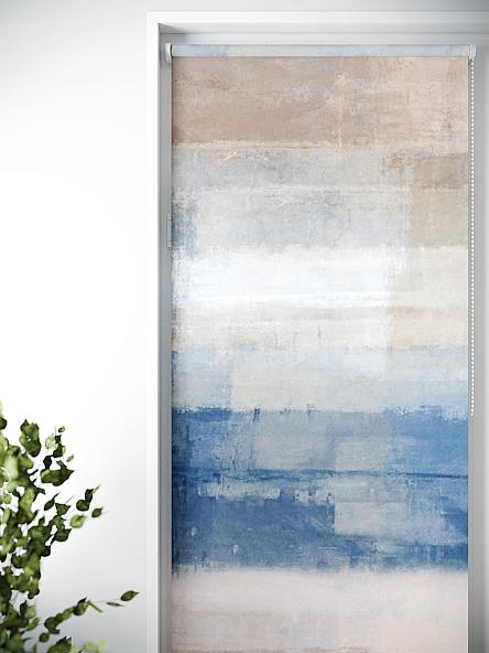 Рулонная штора для кухни для детской Лиритиск - 77 - ширина 68 см - фото 4