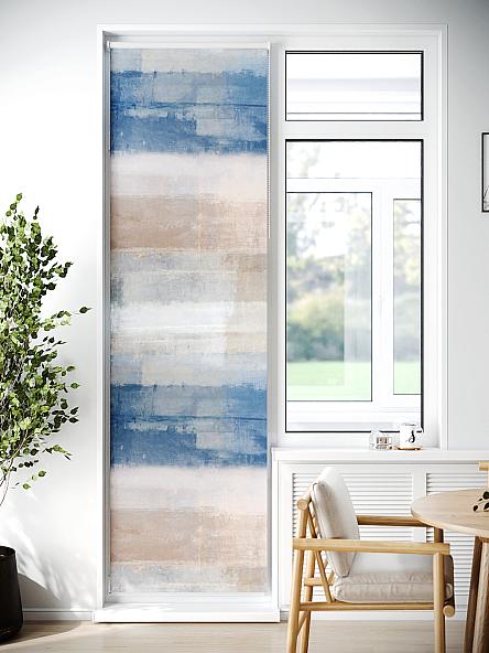 Рулонная штора для кухни для детской Лиритиск - 77 - ширина 68 см - фото 7