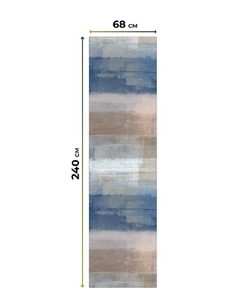 Рулонная штора для кухни для детской Лиритиск - 77 - ширина 68 см - фото 8