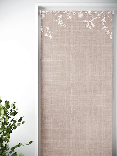 Рулонная штора для кухни для детской Лиритиск - 78 - ширина 68 см - фото 4