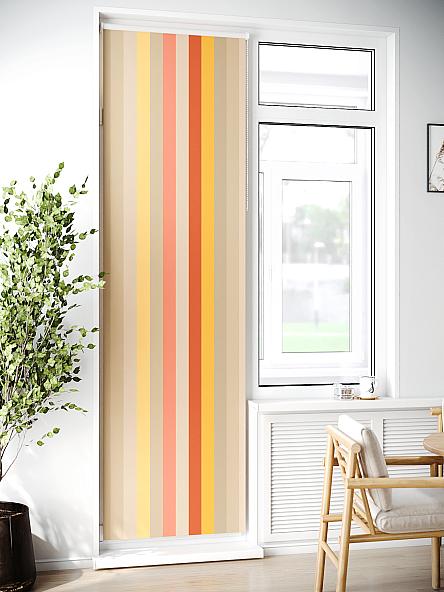 Рулонная штора для кухни для детской Лиритиск - 79 - ширина 68 см - фото 2