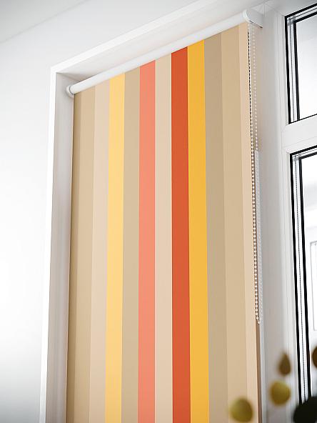 Рулонная штора для кухни для детской Лиритиск - 79 - ширина 68 см - фото 3