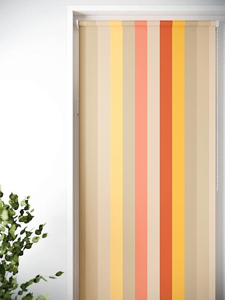 Рулонная штора для кухни для детской Лиритиск - 79 - ширина 68 см - фото 4