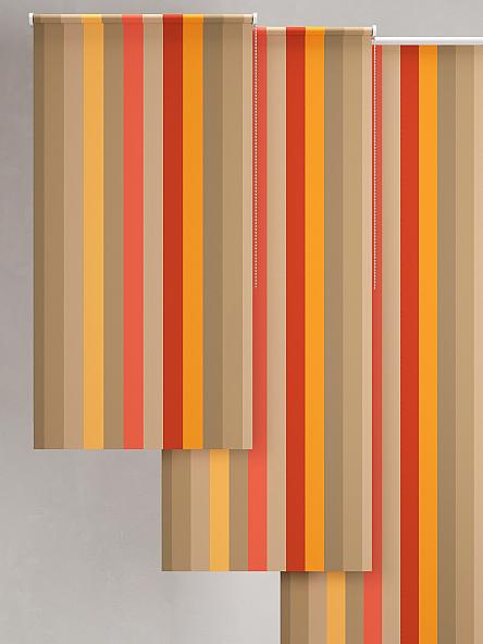 Рулонная штора для кухни для детской Лиритиск - 79 - ширина 68 см - фото 6