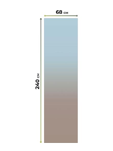 Рулонная штора для кухни для детской Лиритиск - 80 - ширина 68 см - фото 8
