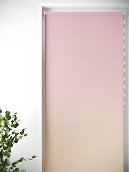 Рулонная штора для кухни для детской Лиритиск - 82 - ширина 68 см - фото 4