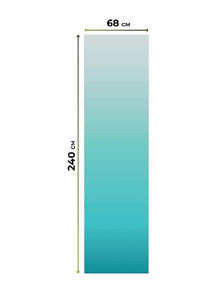 Рулонная штора для кухни для детской Лиритиск - 86 - ширина 68 см - фото 8