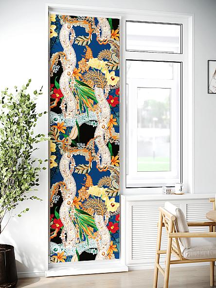 Рулонная штора для кухни для детской Лиритиск - 87 - ширина 68 см - фото 2