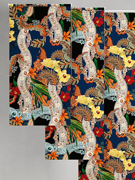 Рулонная штора для кухни для детской Лиритиск - 87 - ширина 68 см - фото 6