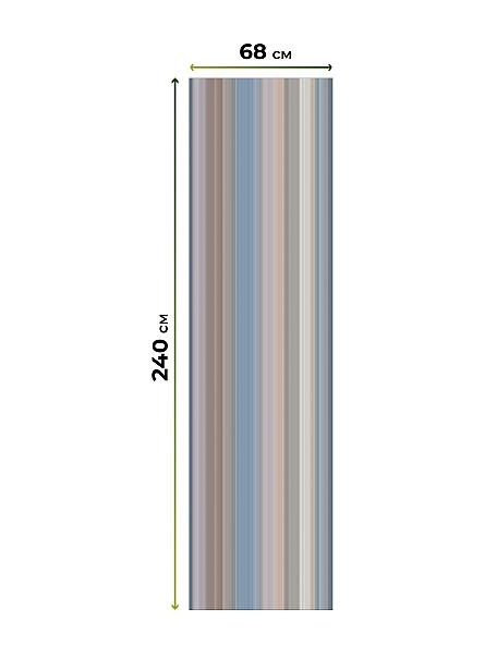Рулонная штора для кухни для детской Лиритиск - 90 - ширина 68 см - фото 8