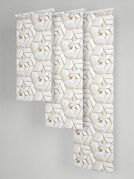 Рулонная штора для кухни для детской Лиритиск - 91 - ширина 68 см - фото 5