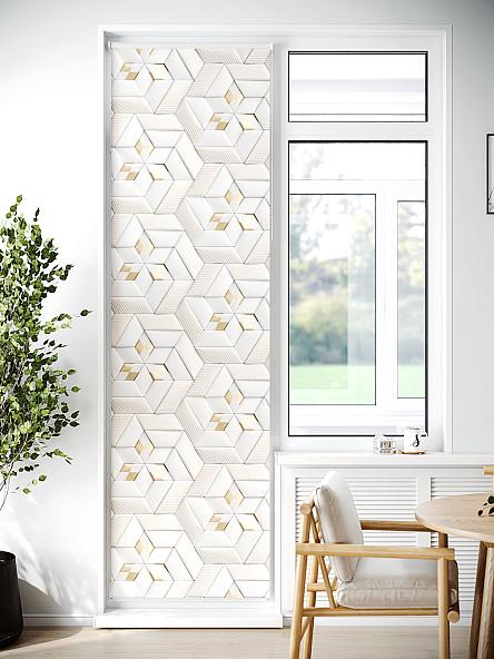 Рулонная штора для кухни для детской Лиритиск - 91 - ширина 68 см - фото 7