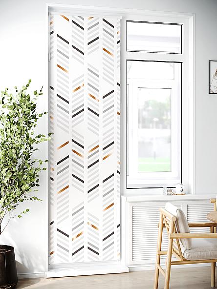 Рулонная штора для кухни для детской Лиритиск - 92 - ширина 68 см - фото 2