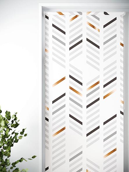 Рулонная штора для кухни для детской Лиритиск - 92 - ширина 68 см - фото 4