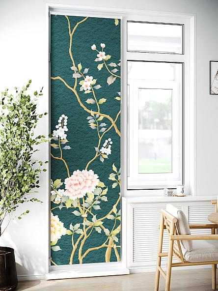 Рулонная штора для кухни для детской Лиритиск - 96 - ширина 68 см - фото 2