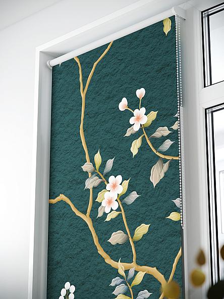 Рулонная штора для кухни для детской Лиритиск - 96 - ширина 68 см - фото 3