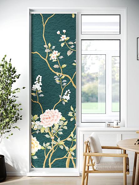 Рулонная штора для кухни для детской Лиритиск - 96 - ширина 68 см - фото 7