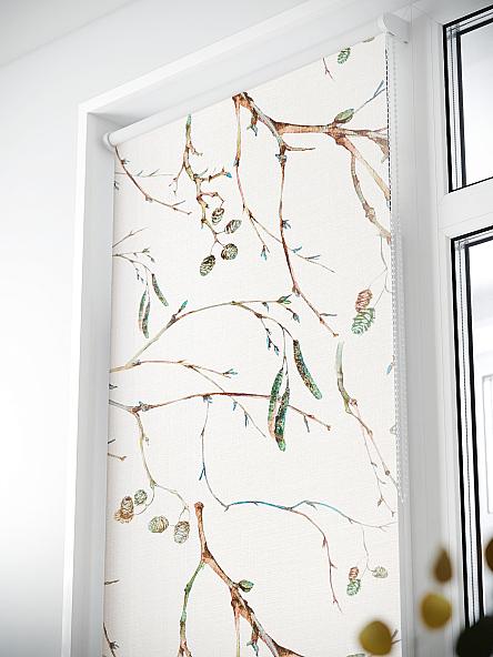 Рулонная штора для кухни для детской Лиритиск - 97 - ширина 68 см - фото 3