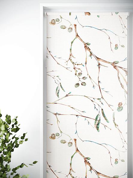 Рулонная штора для кухни для детской Лиритиск - 97 - ширина 68 см - фото 4