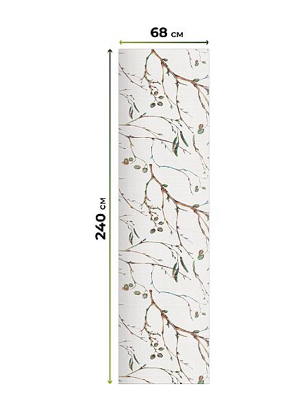 Рулонная штора для кухни для детской Лиритиск - 97 - ширина 68 см - фото 8