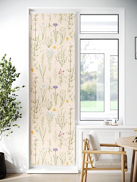 Рулонная штора для кухни для детской Лиритиск - 98 - ширина 68 см - фото 7