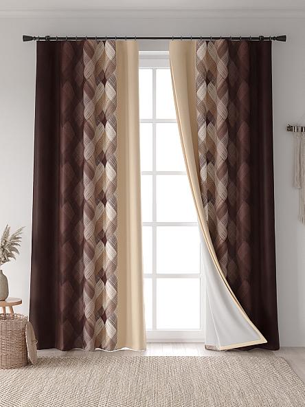 Комплект штор Ринтофол - 319 - 240 см - фото 2