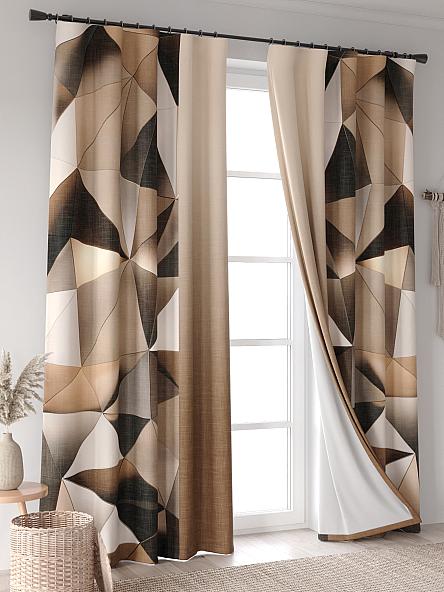 Комплект штор Ринтофол - 334 - 240 см - фото 4