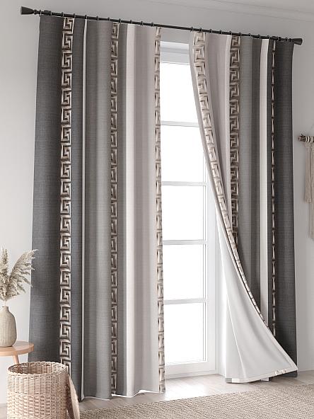 Комплект штор Ринтофол - 373 - 240 см - фото 4