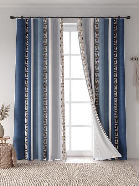 Комплект штор Ринтофол - 374 - 240 см - фото 2