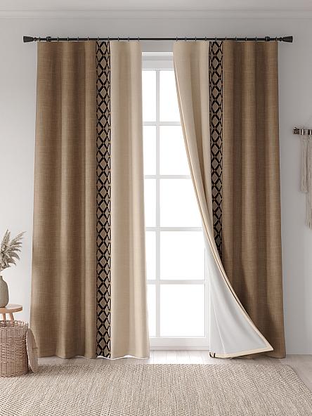 Комплект штор Ринтофол - 398 - 240 см - фото 2