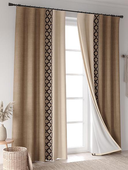 Комплект штор Ринтофол - 398 - 240 см - фото 4