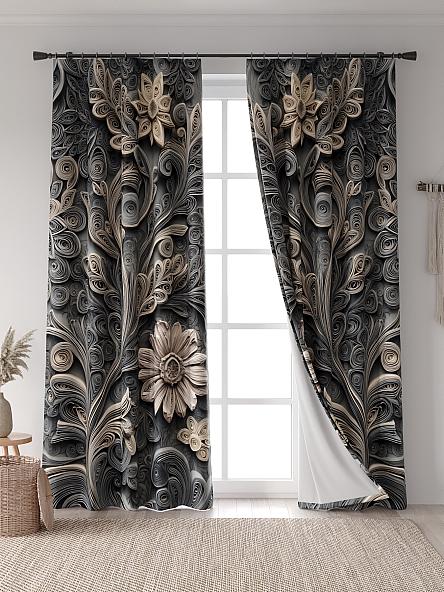 Комплект штор Ринтофол - 413 - 240 см - фото 2