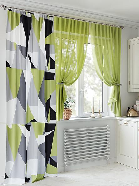 Комплект штор для кухни Кримоксис - 270 см - фото 4