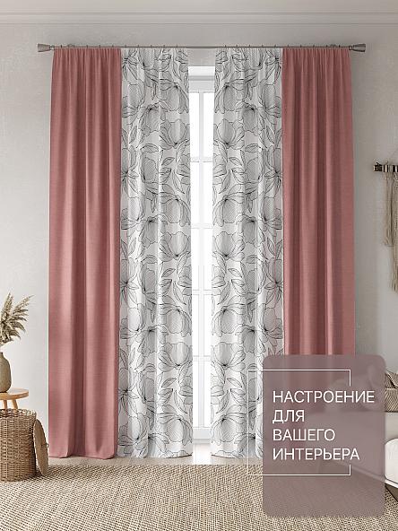 Комплект штор Лакрост - 115 - 250 см - фото 2