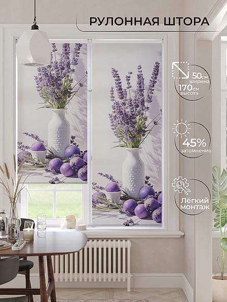 Рулонная штора для кухни для детской Франкрост - 38 - ширина 50 см
