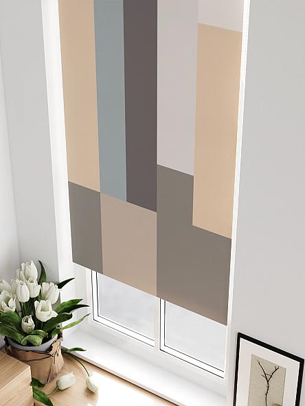 Рулонная штора Ранфрик - 668 - ширина 47 см - фото 3