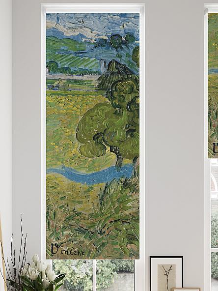 Рулонная штора для кухни для детской Ронлирт - 626 - ширина 57 см - фото 2