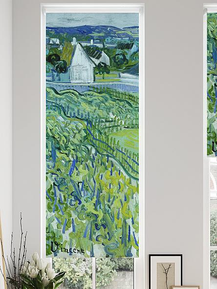 Рулонная штора для кухни для детской Клартис - 640 - ширина 62 см - фото 2