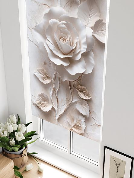 Рулонная штора для кухни для детской Франкрост - 151 - ширина 50 см - фото 3