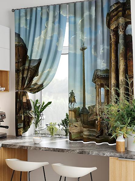 Комплект штор для кухни Лиртикс - 810 - фото 5